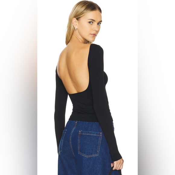Free People Tops - Free People Low-Back Seamless Long Sleeve xs/s